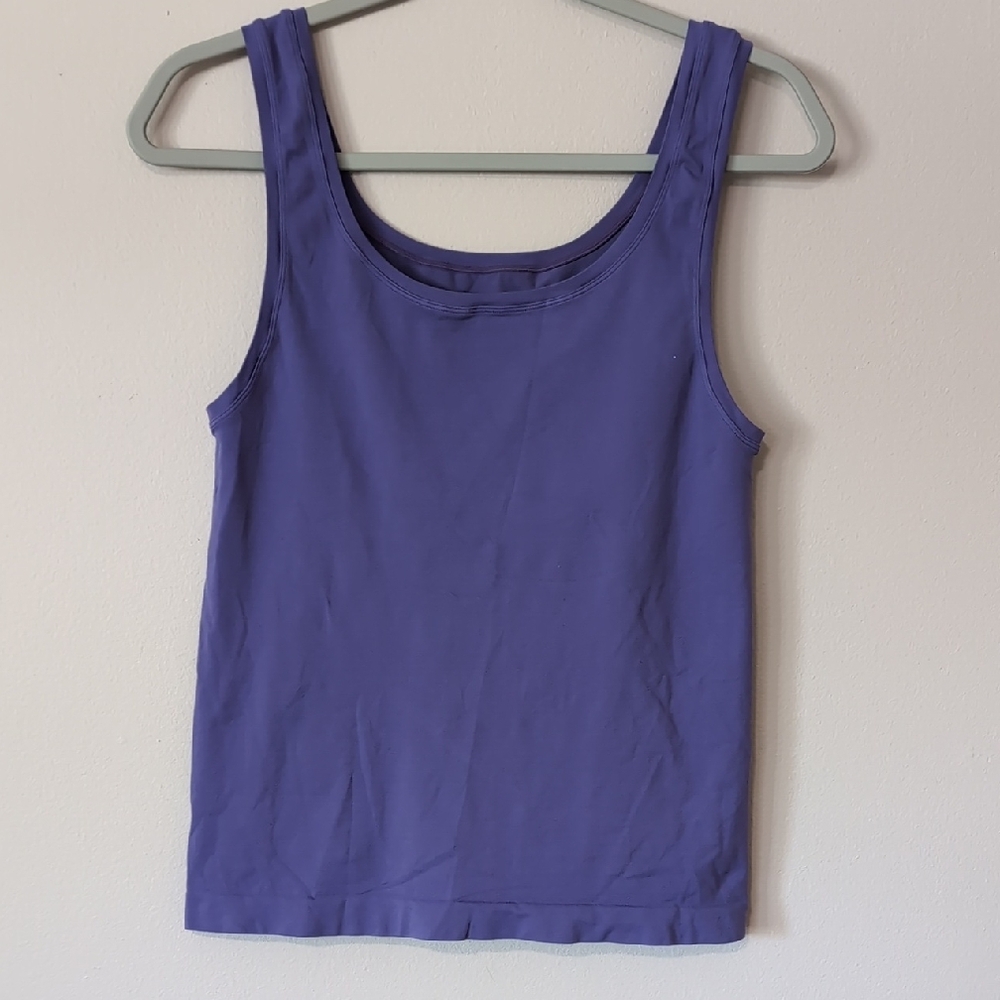 Soma Purple Fitted Tank Top